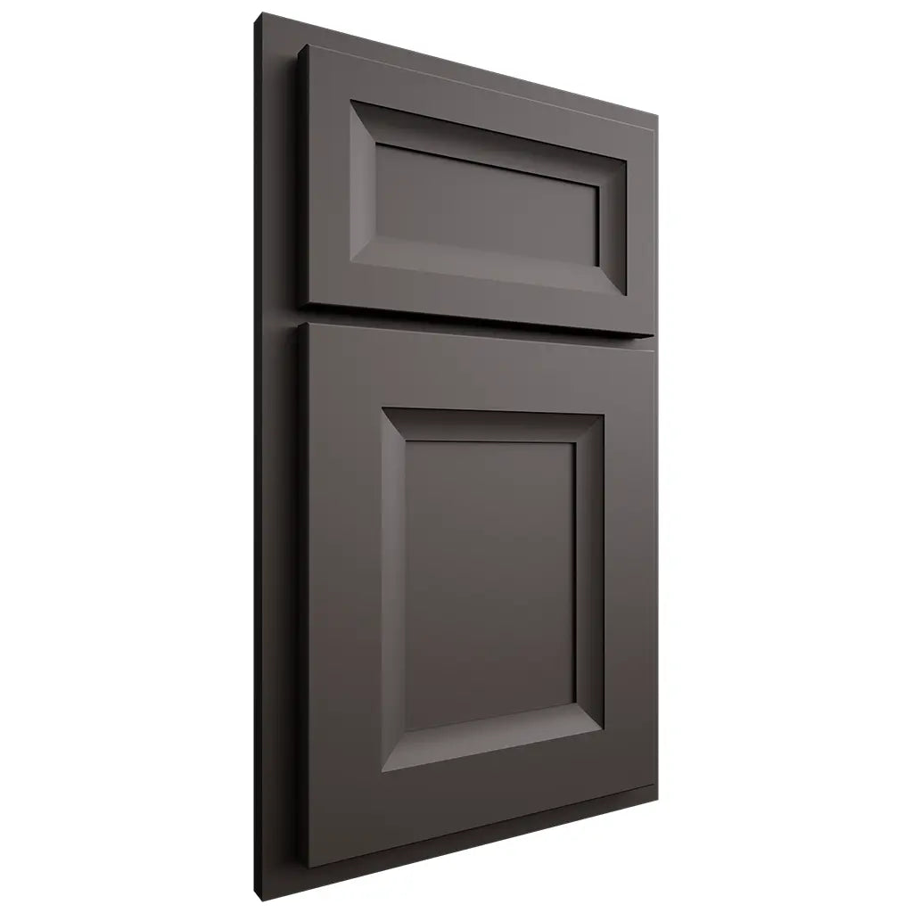 Shiloh Cabinetry Partial Overlay Windsor Paintable Urbane Bronze Door