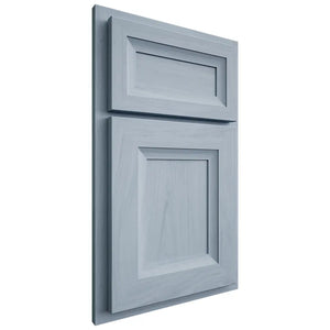 Shiloh Cabinetry Partial Overlay Windsor Poplar Plain Cut Sky Door