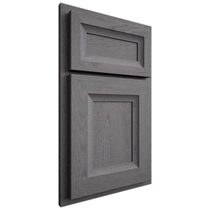 Shiloh Cabinetry Partial Overlay Windsor Red Oak Plain Cut Cadet Door