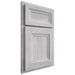 Shiloh Cabinetry Partial Overlay Windsor Walnut Plain Cut Stratus Door