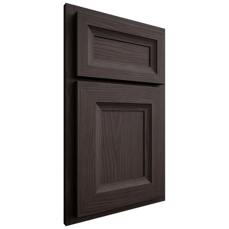Shiloh Cabinetry Partial Overlay Windsor White Oak Plain Cut Morel Door