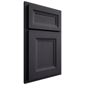 Shiloh Cabinetry Partial Overlay Windsor White Oak Rift Cut Harbor Door