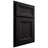 Shiloh Cabinetry Partial Overlay Windsor White Oak Rift Cut Ink Door