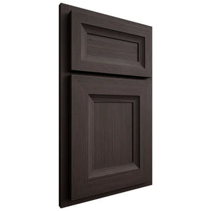 Shiloh Cabinetry Partial Overlay Windsor White Oak Rift Cut Morel Door