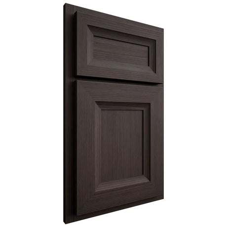 Shiloh Cabinetry Partial Overlay Windsor White Oak Rift Cut Morel Door