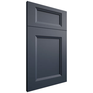 Bellrose Midnight Blue ( Maple | Plain Cut [ Frameless • Satin • Painted ] - 10' X 10' Kitchen Cabinet ) | Assembled In USA