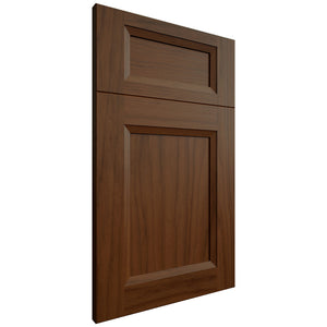 Bellrose Natural Walnut ( Walnut | Plain Cut [ Frameless • Satin • Stained ] - 10' X 10' Kitchen Cabinet ) | Assembled In USA