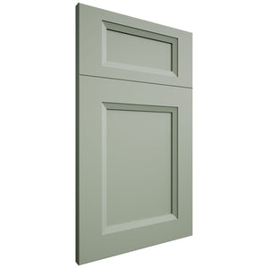 Bellrose Sage Green ( Maple | Plain Cut [ Frameless • Satin • Painted ] - 10' X 10' Kitchen Cabinet ) | Assembled In USA