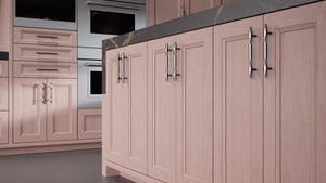 Bellrose Driftwood Cherry ( Cherry | Plain Cut [ Frameless • Satin • Stained ] - 10' X 10' Kitchen Cabinet ) | Assembled In USA