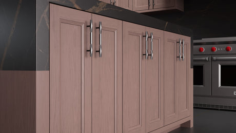 Bellrose Driftwood Cherry ( Cherry | Plain Cut [ Frameless • Satin • Stained ] - 10' X 10' Kitchen Cabinet ) | Assembled In USA