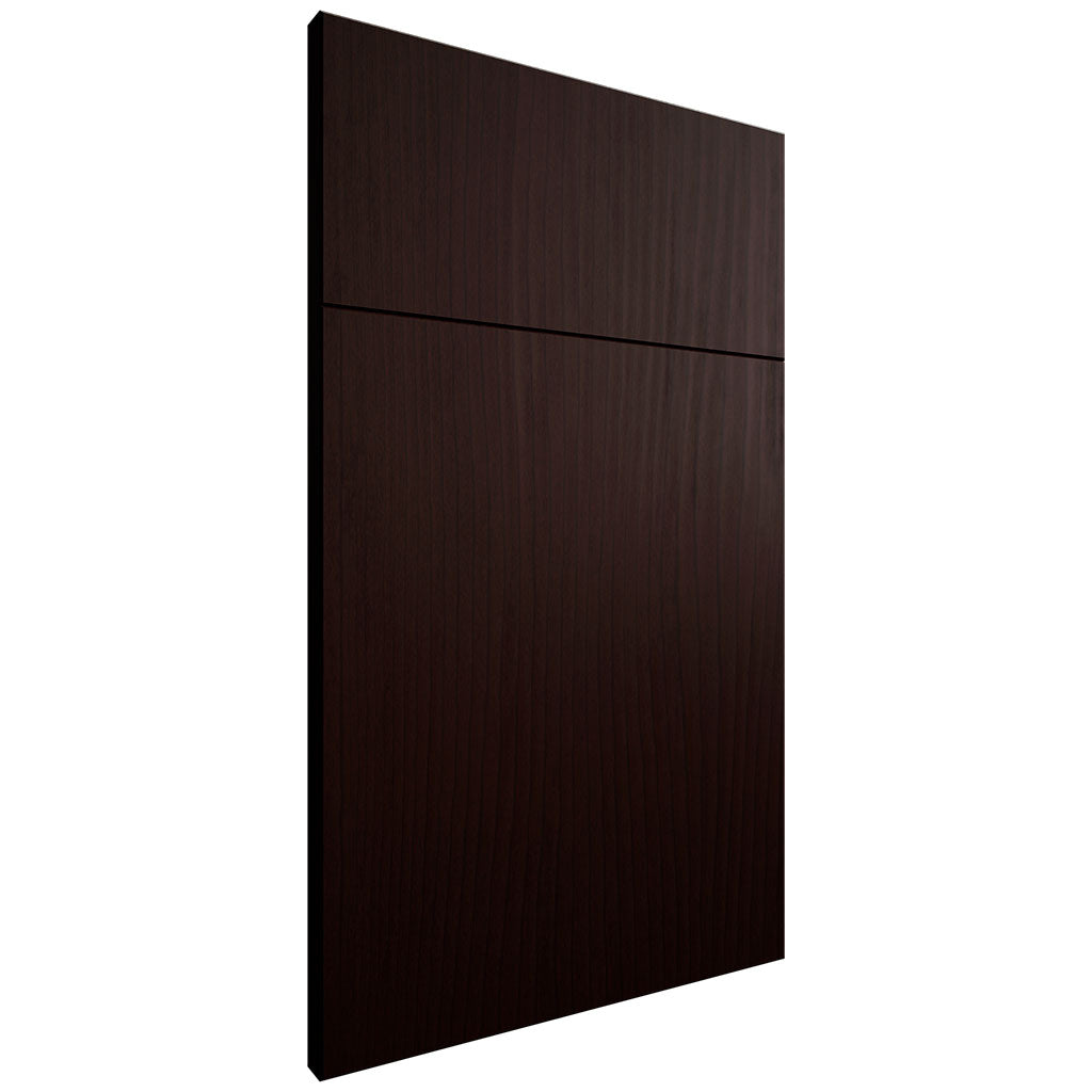 Clayton Cherry Black Walnut ( Cherry | Plain Cut [ Frameless • Satin • Stained ] - 10' X 10' Kitchen Cabinet ) | Assembled In USA