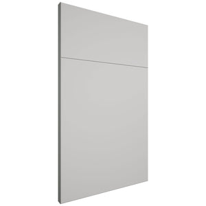 Clayton Dove Gray ( Maple | Plain Cut [ Frameless • Satin • Painted ] - 10' X 10' Kitchen Cabinet ) | Assembled In USA