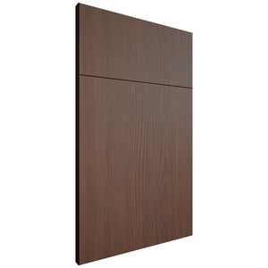 Clayton Driftwood Cherry ( Cherry | Plain Cut [ Frameless • Satin • Stained ] - 10' X 10' Kitchen Cabinet ) | Assembled In USA