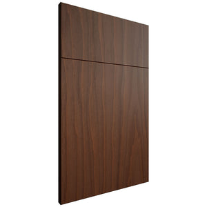 Clayton Washed Walnut ( Walnut | Plain Cut [ Frameless • Satin • Stained ] - 10' X 10' Kitchen Cabinet ) | Assembled In USA