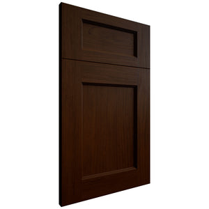 Greenfield Cherry Cognac ( Cherry | Plain Cut [ Frameless • Satin • Stained ] - 10' X 10' Kitchen Cabinet ) | Assembled In USA