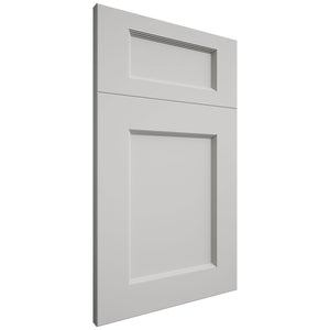 Greenfield Dove Gray ( Maple | Plain Cut [ Frameless • Satin • Painted ] - 10' X 10' Kitchen Cabinet ) | Assembled In USA