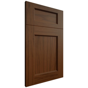 Greenfield Natural Walnut ( Walnut | Plain Cut [ Frameless • Satin • Stained ] - 10' X 10' Kitchen Cabinet ) | Assembled In USA