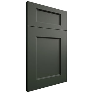 Greenfield Pewter Green ( Maple | Plain Cut [ Frameless • Satin • Painted ] - 10' X 10' Kitchen Cabinet ) | Assembled In USA