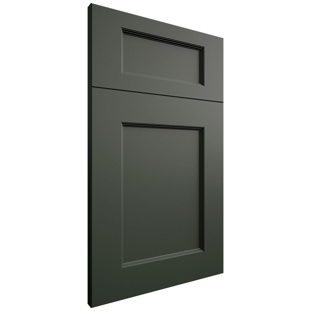 SD2 - Sample - Small Door - 11 W X 14 H - Greenfield Pewter Green