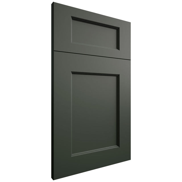 SD2 - Sample - Small Door - 11 W X 14 H - Greenfield Pewter Green