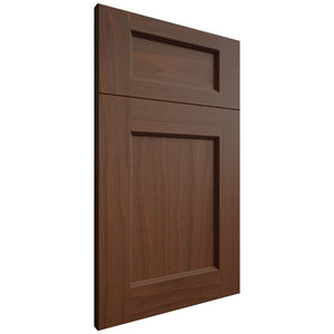 Greenfield Washed Walnut ( Walnut | Plain Cut [ Frameless • Satin • Stained ] - 10' X 10' Kitchen Cabinet ) | Assembled In USA