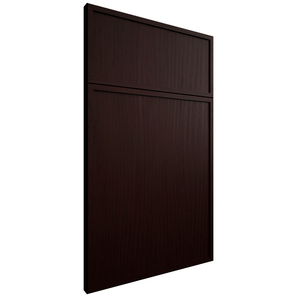 SD2 - Sample - Small Door - 11 W X 14 H - Hampton Square Cherry Black Walnut