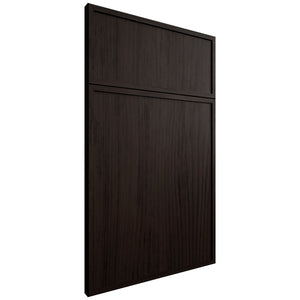 Hampton Square Onyx Cherry ( Cherry | Plain Cut [ Frameless • Satin • Stained ] - 10' X 10' Kitchen Cabinet ) | Assembled In USA