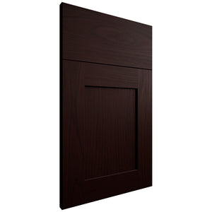 Lakeland Cherry Black Walnut ( Cherry | Plain Cut [ Frameless • Satin • Stained ] - 10' X 10' Kitchen Cabinet ) | Assembled In USA