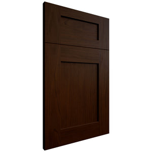 Lakeland II Cherry Cognac ( Cherry | Plain Cut [ Frameless • Satin • Stained ] - 10' X 10' Kitchen Cabinet ) | Assembled In USA