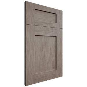 Lakeland II Pewter Cherry ( Cherry | Plain Cut [ Frameless • Satin • Stained ] - 10' X 10' Kitchen Cabinet ) | Assembled In USA