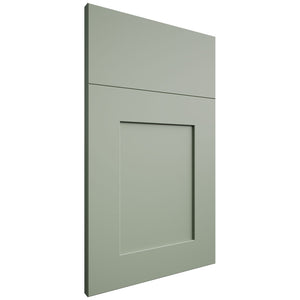 Lakeland Sage Green ( Maple | Plain Cut [ Frameless • Satin • Painted ] - 10' X 10' Kitchen Cabinet ) | Assembled In USA