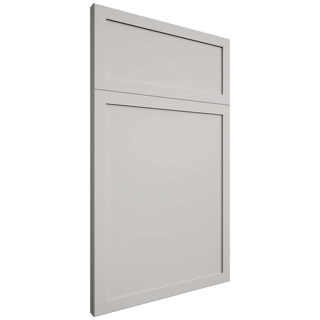 Montauk Dove Gray ( Maple | Plain Cut [ Frameless • Satin • Painted ] - 10' X 10' Kitchen Cabinet ) | Assembled In USA