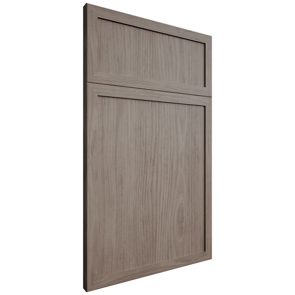 Montauk Pewter Cherry ( Cherry | Plain Cut [ Frameless • Satin • Stained ] - 10' X 10' Kitchen Cabinet ) | Assembled In USA