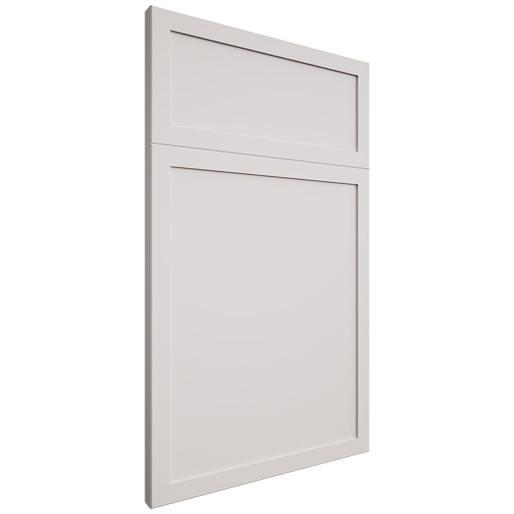 Montauk Simply White ( Maple | Plain Cut [ Frameless • Satin • Painted ] - 10' X 10' Kitchen Cabinet ) | Assembled In USA