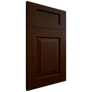 Newhaven Cherry Cognac ( Cherry | Plain Cut [ Frameless • Satin • Stained ] - 10' X 10' Kitchen Cabinet ) | Assembled In USA