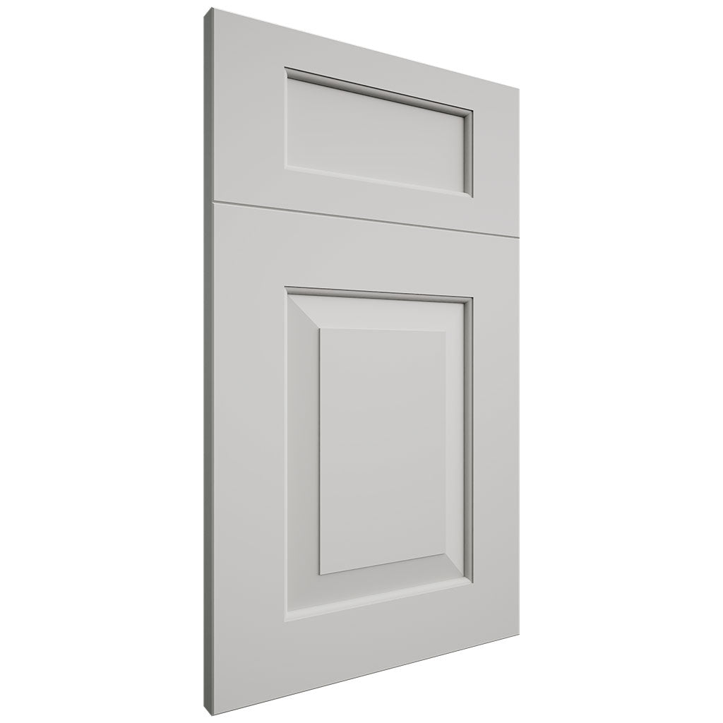 Newhaven Dove Gray ( Maple | Plain Cut [ Frameless • Satin • Painted ] - 10' X 10' Kitchen Cabinet ) | Assembled In USA