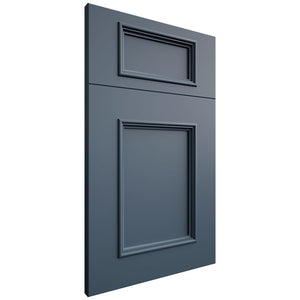 Ridgewood Blue Slate ( Maple | Plain Cut [ Frameless • Satin • Painted ] - 10' X 10' Kitchen Cabinet ) | Assembled In USA