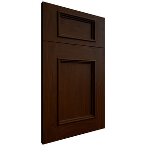 Ridgewood Cherry Cognac ( Cherry | Plain Cut [ Frameless • Satin • Stained ] - 10' X 10' Kitchen Cabinet ) | Assembled In USA