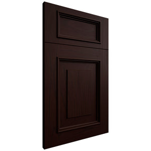 Wellington Cherry Black Walnut ( Cherry | Plain Cut [ Frameless • Satin • Stained ] - 10' X 10' Kitchen Cabinet ) | Assembled In USA