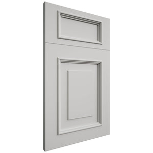 Wellington Dove Gray ( Maple | Plain Cut [ Frameless • Satin • Painted ] - 10' X 10' Kitchen Cabinet ) | Assembled In USA