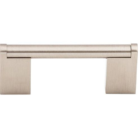 Princetonian Bar Pull ( Steel | Brushed Satin Nickel - Bar Pulls Collection ) | Manufactured Globally