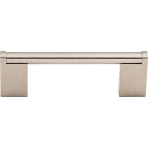 Princetonian Bar Pull ( Steel | Brushed Satin Nickel - Bar Pulls Collection ) | Manufactured Globally