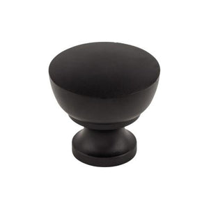 Bergen Knob ( Zinc Alloy | Flat Black - Dakota Collection ) | Manufactured Globally