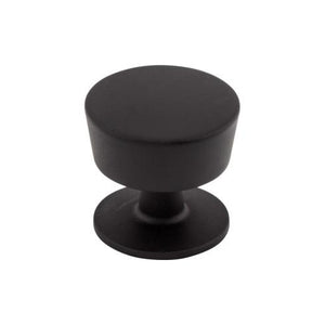 Essex Knob ( Zinc Alloy | Flat Black - Nouveau III Collection ) | Manufactured Globally