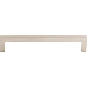 Square Bar Pull ( Zinc Alloy | Brushed Satin Nickel - Asbury Collection ) | Manufactured Globally