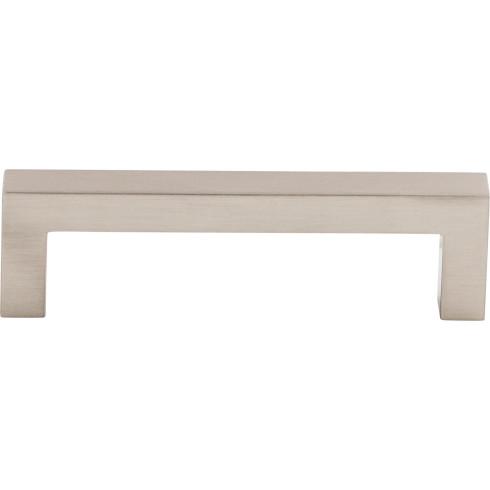 Square Bar Pull ( Zinc Alloy | Brushed Satin Nickel - Asbury Collection ) | Manufactured Globally