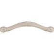 Saddle Pull ( Zinc Alloy | Polished Nickel - Asbury Collection ) | Manufactured Globally