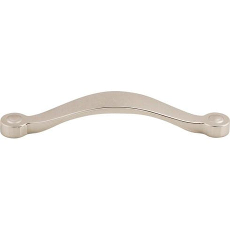 Saddle Pull ( Zinc Alloy | Polished Nickel - Asbury Collection ) | Manufactured Globally