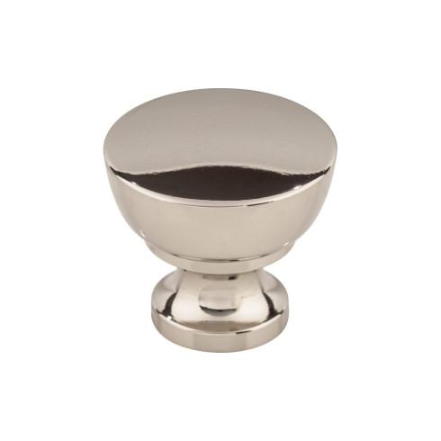 Bergen Knob ( Zinc Alloy | Polished Nickel - Asbury Collection ) | Manufactured Globally