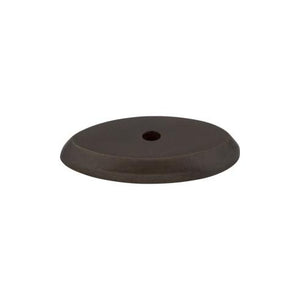 Aspen Oval Backplate ( Cast Bronze | Medium Bronze - Aspen Collection ) | Manufactured Globally